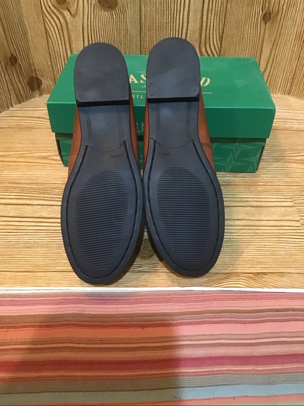 NWT Eastland Women’s “Classic” Brown Leather Penny Loafers - Picture 4 of 4